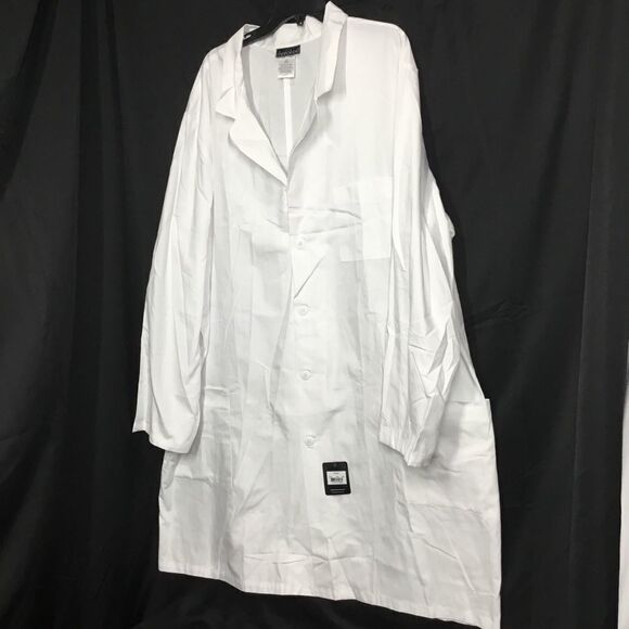 Cherokee Unisex Lab Coat with Vented Back (A) - Picture 3 of 8